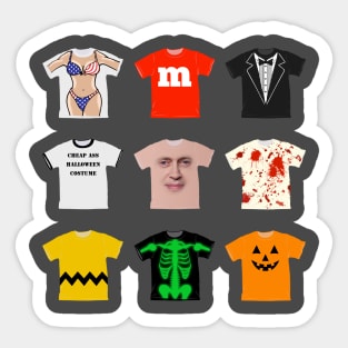 Halloween T-Shirt Greatest Hits Sticker